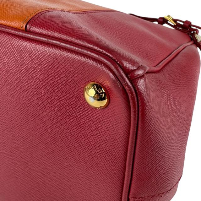 PRADA プラダ ハンドバッグ ショルダーバッグ レッド/オレンジ 14060