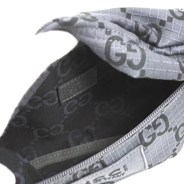 GUCCI グッチ 767934 ボディバッグ ベルトバッグ グレー/ブラック