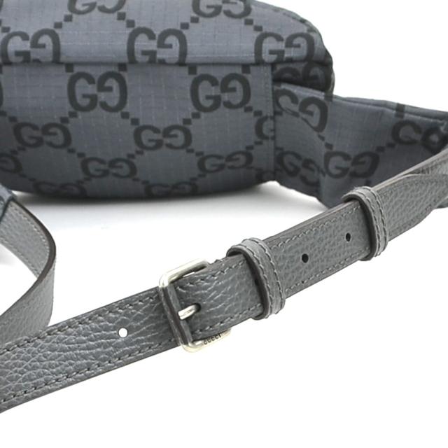 GUCCI グッチ 767934 ボディバッグ ベルトバッグ グレー/ブラック