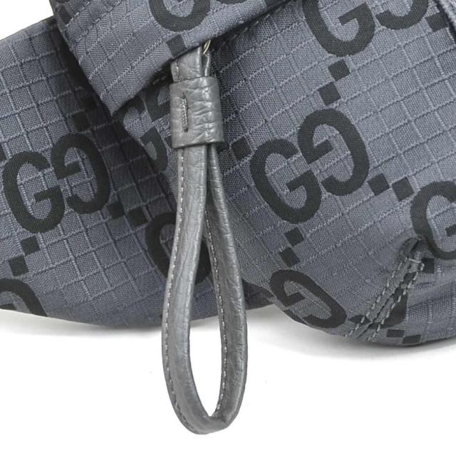 GUCCI グッチ 767934 ボディバッグ ベルトバッグ グレー/ブラック