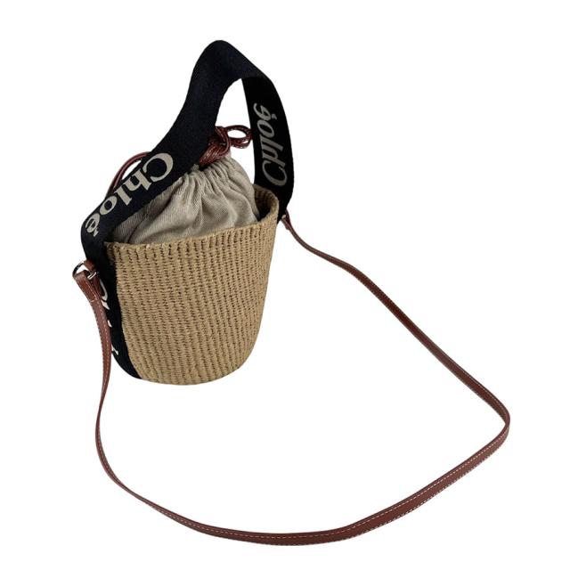 Chloe クロエ ウッディ スモールバスケット ショルダーバッグ