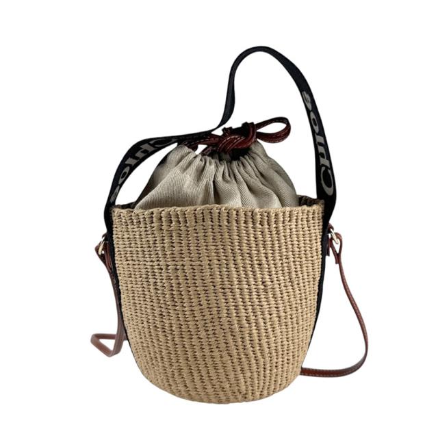 Chloe クロエ ウッディ スモールバスケット ショルダーバッグ