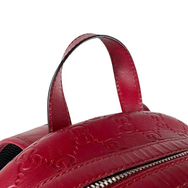 GUCCI グッチ グッチシマ 450967 リュック レッド 14060 レディース