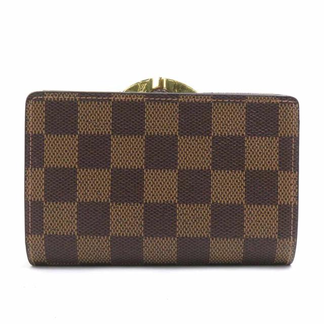 LOUIS VUITTON ルイ ヴィトン ポルトフォイユ ヴィエノワ ダミエ N61664 二つ折り財布 ブラウン 14057 レディース【中古】 e60855k LOUIS VUITTON ルイ ヴィトン ポルトフォイユ ヴィエノワ ダミエ