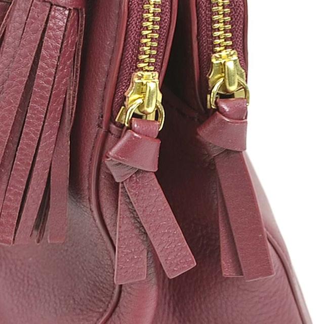 Tory Burch トリーバーチ ハンドバッグ ショルダーバッグ ワインレッド