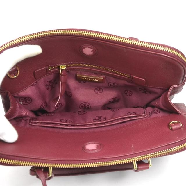 Tory Burch トリーバーチ ハンドバッグ ショルダーバッグ ワインレッド