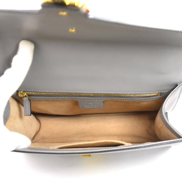 GUCCI グッチ シルヴィ スモール 421882 ショルダーバッグ グレー 14055 レディース【中古】 h31494a GUCCI グッチ シルヴィ スモール 421882 ショルダーバッグ グレー