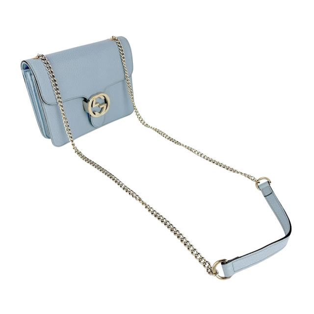 GUCCI グッチ インターロッキングG 510304 ショルダーバッグ ライト
