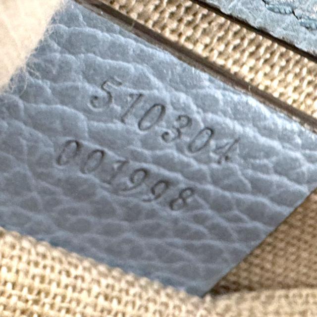 GUCCI グッチ インターロッキングG 510304 ショルダーバッグ ライト