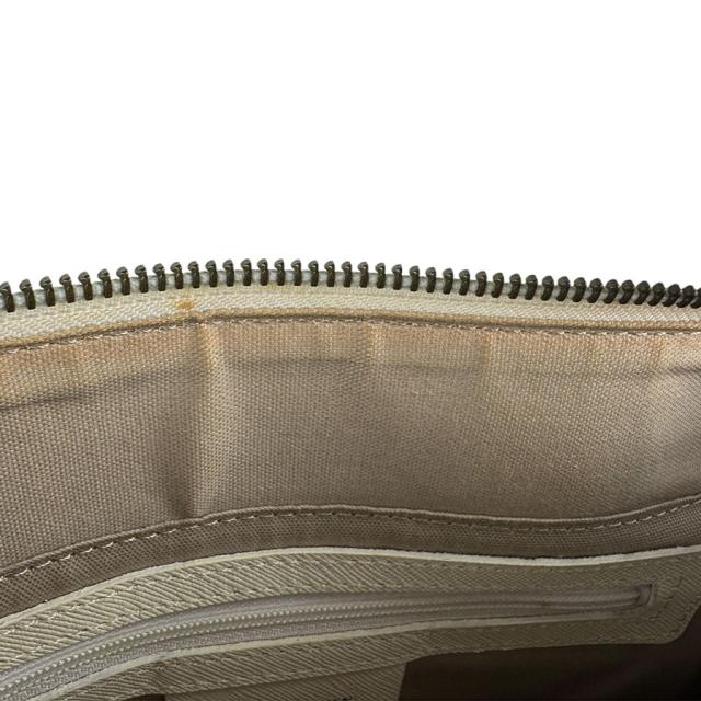 BURBERRY バーバリー ハンドバッグ ホワイト×ベージュ 14056