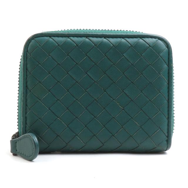 BOTTEGAVENETA ボッテガヴェネタ イントレチャート ケース ダークグリーン 14065 メンズ【中古】 e60879a