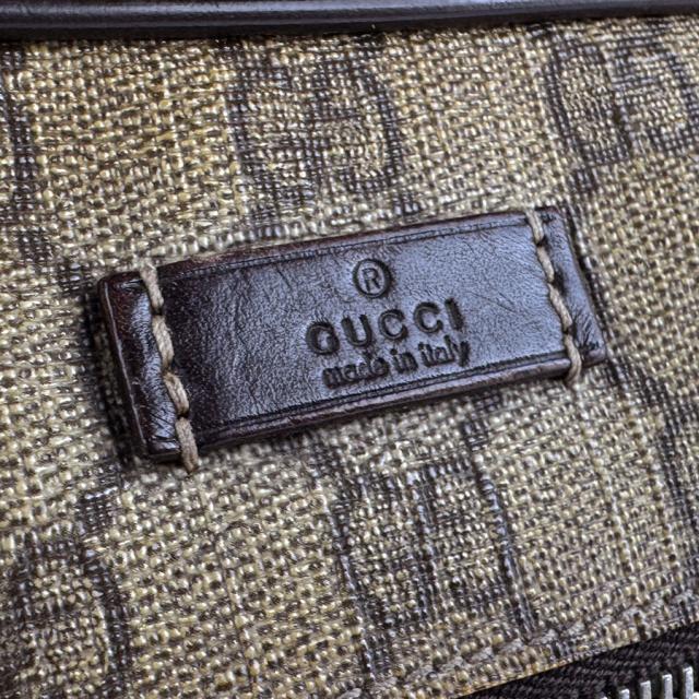 GUCCI グッチ 201448 斜め掛けショルダーバッグ ブラウン 14057 ユニ