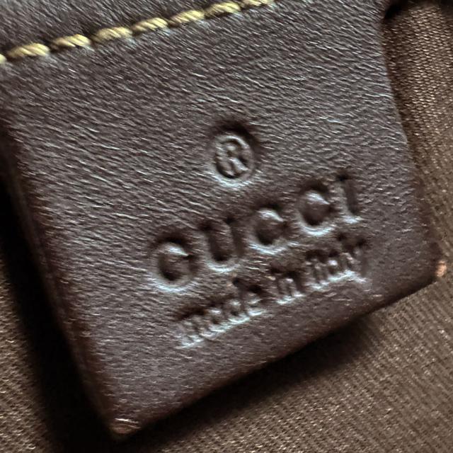 GUCCI グッチ 201448 斜め掛けショルダーバッグ ブラウン 14057 ユニ