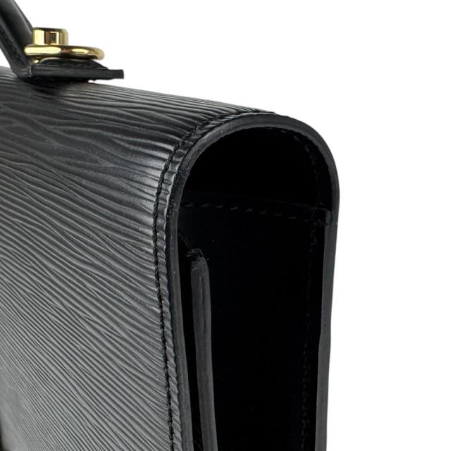 LOUIS VUITTON ルイ ヴィトン ポルト ドキュマン バンドリエール エピ M54462 ハンドバッグ ショルダーバッグ ビジネスバッグ ブラック 14054 メンズ【中古】 z6746 LOUIS VUITTON ルイ ヴィトン ポルト ドキュマン バンドリエール エピ