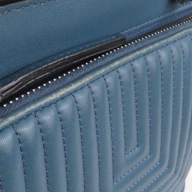 FENDI フェンディ ドットコム 8BN299-18F ショルダーバッグ ブルー