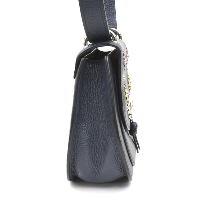 COACH コーチ ショルダーバッグ ネイビー 14066 レディース【中古