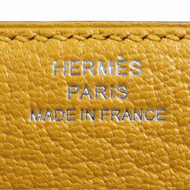 HERMES エルメス クリック12 二つ折り財布 推定ジョーヌアンプル 14063