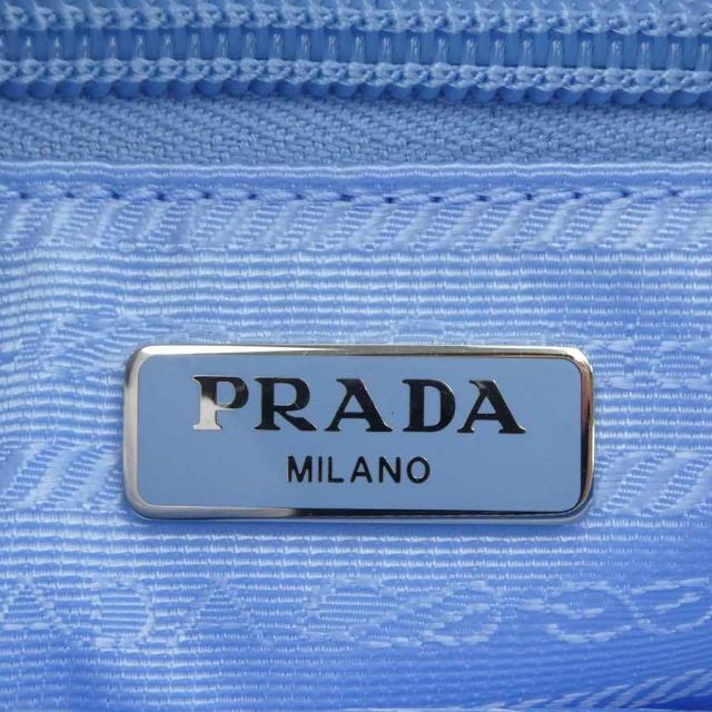PRADA プラダ ポーチ ライトブルー 14067 レディース【中古】 56344j