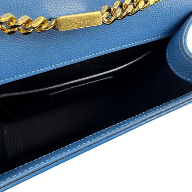 SAINT LAURENT サンローラン 354121 ショルダーバッグ ブルー 14067