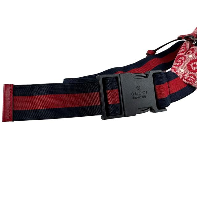 GUCCI グッチ 502095 ウエストバッグ レッド 14060 キッズ【中古】 z6902