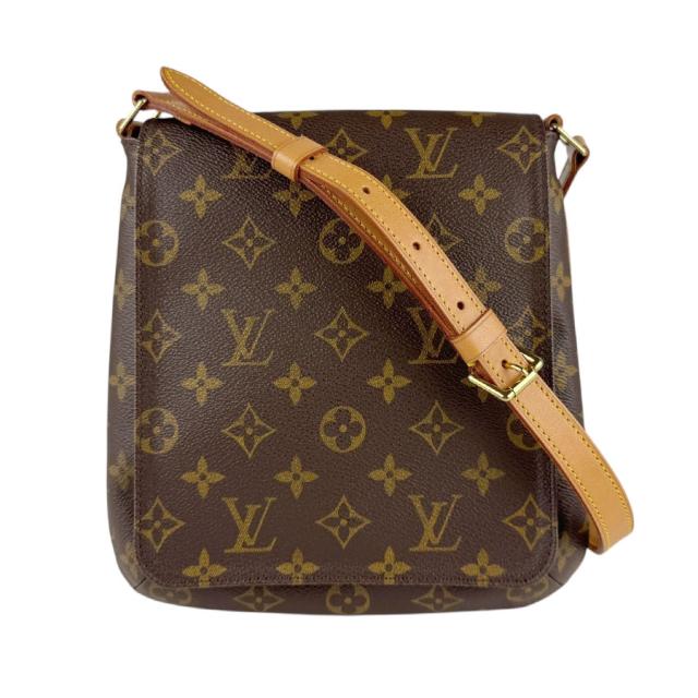 LOUIS VUITTON ルイ ヴィトン ミュゼットサルサ ショート M51258 ショルダーバッグ ブラウン 14057 レディース【中古】 z6906