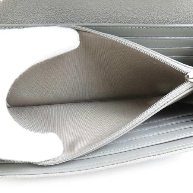 CHANEL シャネル ボーイシャネル 長財布 グレー 14055 レディース【中古】 h31537g CHANEL シャネル ボーイシャネル 長財布 グレー 14055 レディース