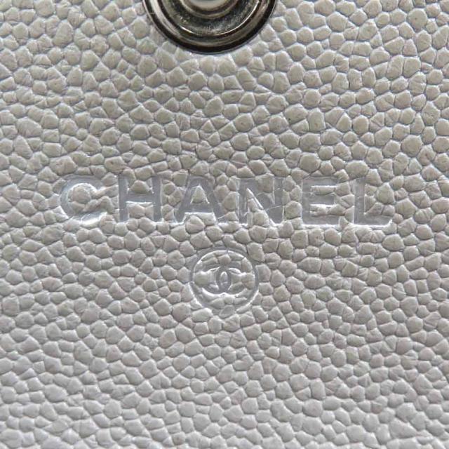CHANEL シャネル ボーイシャネル 長財布 グレー 14055 レディース