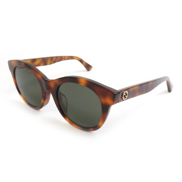 GUCCI グッチ サングラス ブラウン 14057 ユニセックス【中古】 h31542