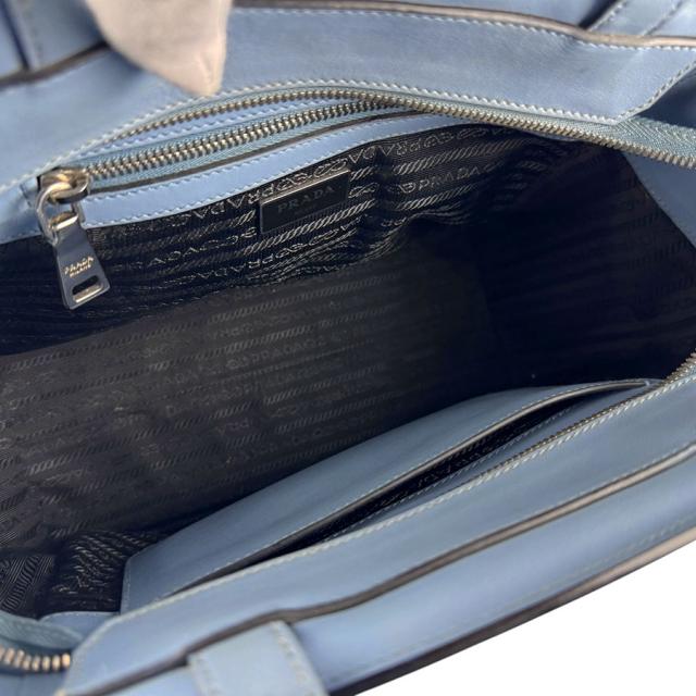 PRADA プラダ ショルダーバッグ ブルー 14067 レディース【中古】 z6936