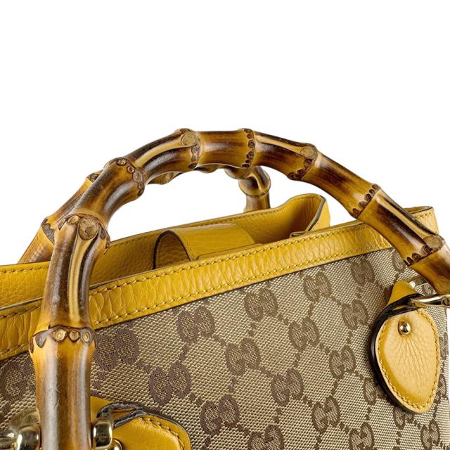 GUCCI グッチ バンブー 308860 ハンドバッグ ショルダーバッグ