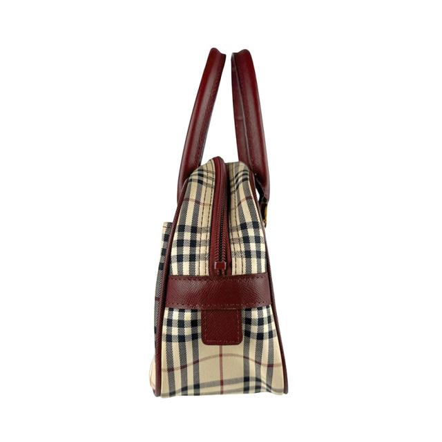 BURBERRY バーバリー ハンドバッグ ベージュ/ブラック/バーガンディ