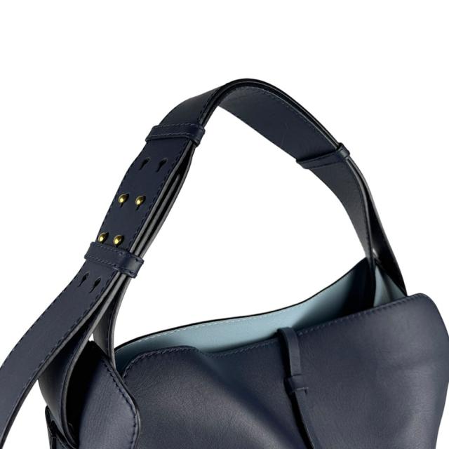 BURBERRY バーバリー ショルダーバッグ ネイビー 14066 レディース