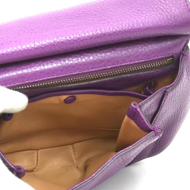 GUCCI グッチ バンブー 347101 ショルダーバッグ パープル 14064