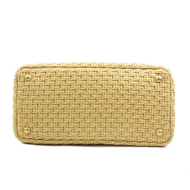 PRADA プラダ ハンドバッグ ショルダーバッグ かごバッグ ベージュ