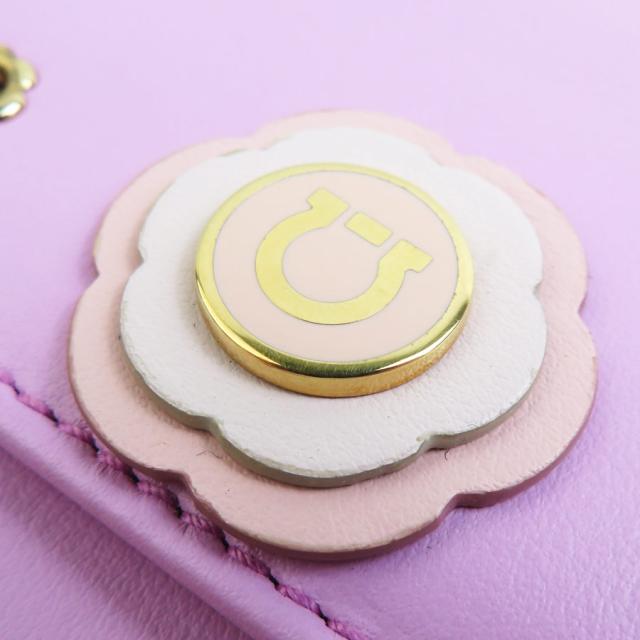 Salvatore Ferragamo サルヴァトーレフェラガモ 長財布 ピンクパープル