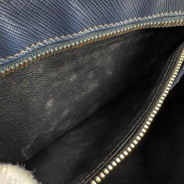 PRADA プラダ セカンドバッグ ネイビー 14066 メンズ【中古】 z7050