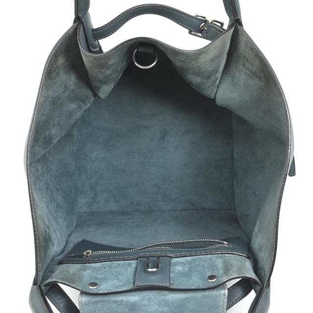 CELINE セリーヌ ビッグバッグ スモール ハンドバッグ ショルダーバッグ ブルー系グレー 14055 レディース【中古】 56351a CELINE セリーヌ ビッグバッグ スモール ハンドバッグ ショルダー