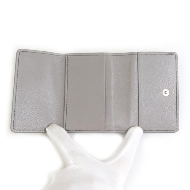 Maison Margiela メゾンマルジェラ 三つ折り財布 グレー 14055 ユニ