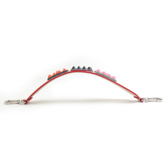 FENDI フェンディ ショルダーストラップ 替えハンドル アイボリー×マルチカラー 14056 レディース【中古】 56364a FENDI フェンディ ショルダーストラップ 替えハンドル アイボリー