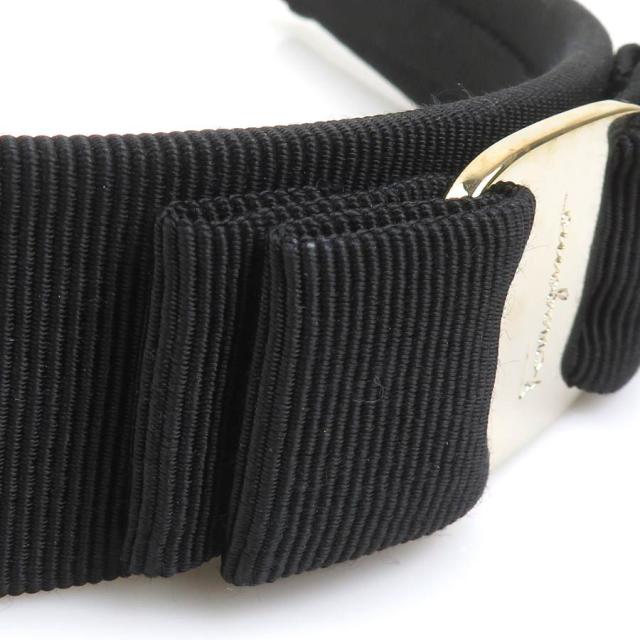 Salvatore Ferragamo サルヴァトーレフェラガモ ヴァラリボン カチューシャ ブラック 14054 レディース【中古】 56365a Salvatore Ferragamo サルヴァトーレフェラガモ ヴァラリボン