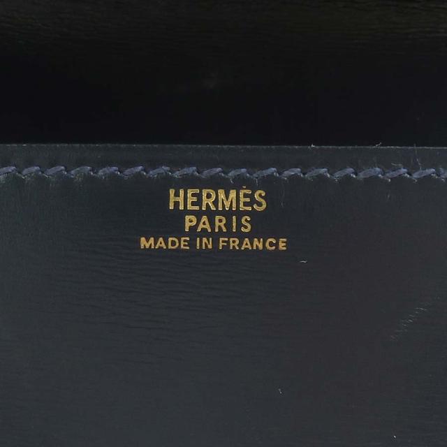 HERMES エルメス ウエストバッグ ポシェット ネイビー 14066 ユニ