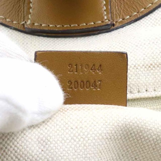 GUCCI グッチ スーキー ディアマンテ 211944 ハンドバッグ ブラウン