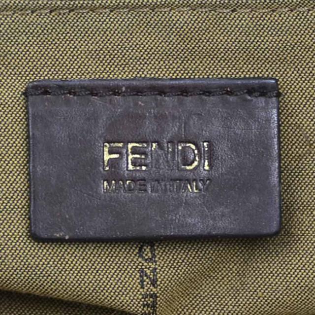 FENDI フェンディ ズッカ 8BH186-JWU ショルダーバッグ ブラウン 14057