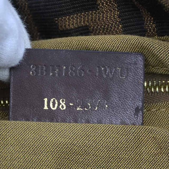 FENDI フェンディ ズッカ 8BH186-JWU ショルダーバッグ ブラウン 14057