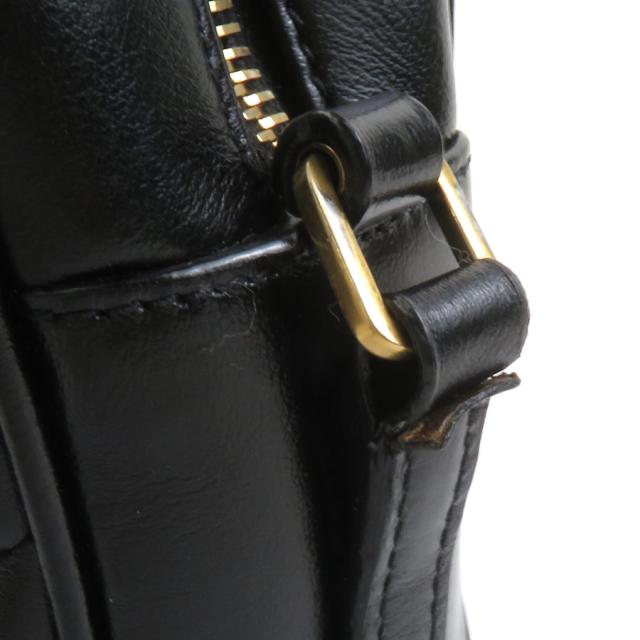 SAINT LAURENT サンローラン ルー 斜め掛けショルダーバッグ ブラック