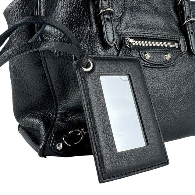 BALENCIAGA バレンシアガ ペーパー ミニ 338585 ハンドバッグ ショルダーバッグ ブラック 14054 レディース【中古】 z7090 BALENCIAGA バレンシアガ ペーパー ミニ 338585 ハンドバッグ