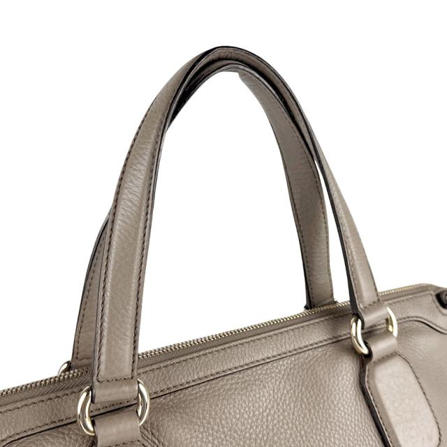 GUCCI グッチ Soho 308362 ハンドバッグ グレージュ 14055 レディース