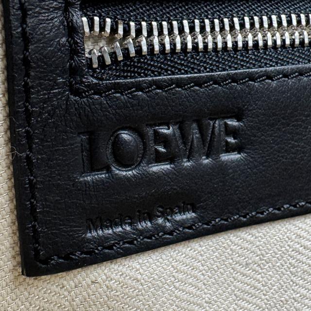 LOEWE ロエベ アナグラム ハンドバッグ ビジネスバッグ ブラック 14054