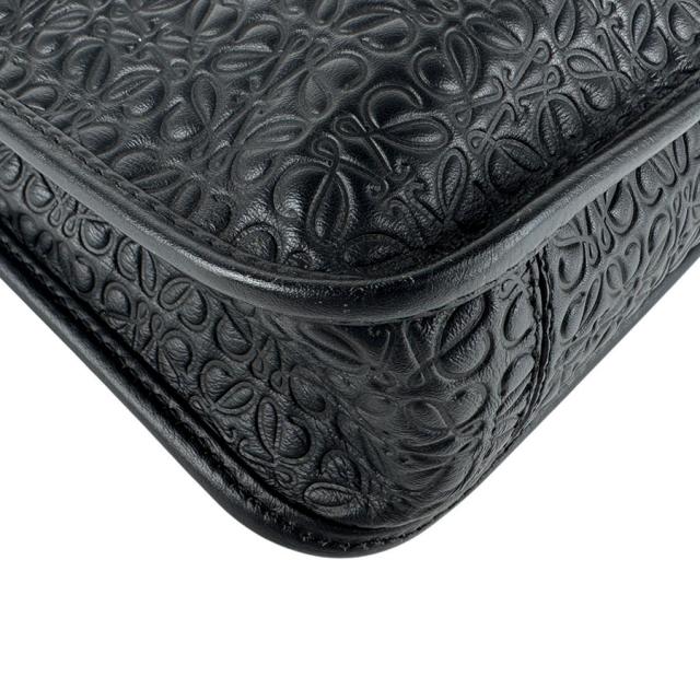 LOEWE ロエベ アナグラム ハンドバッグ ビジネスバッグ ブラック 14054