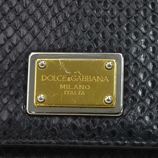 DOLCE&GABBANA ドルチェアンドガッバーナ ショルダーバッグ ブラック
